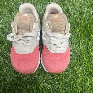 New Balance Baby' Sneakers in Pink and Tan